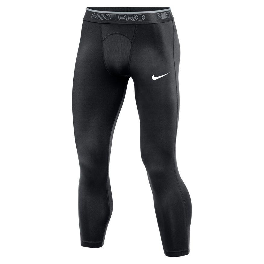 Nike Men s Pro 3 4 Length Training Tight XL Black White