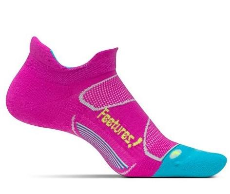 Feetures! Elite Max Cushion No Show Tab Sock