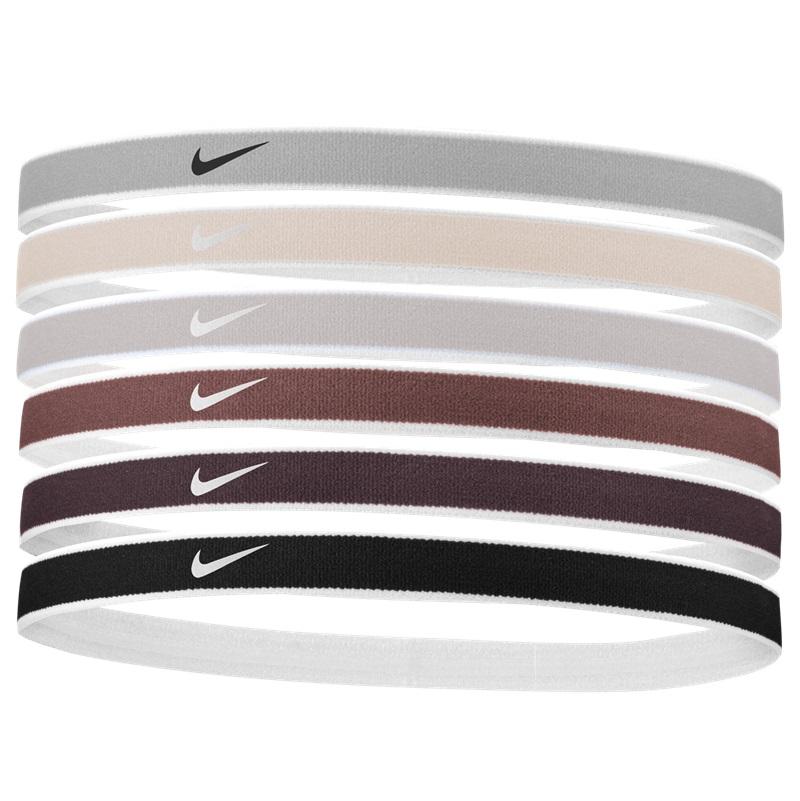 Nike Tipped Swoosh Sport Headbands (6-pack)