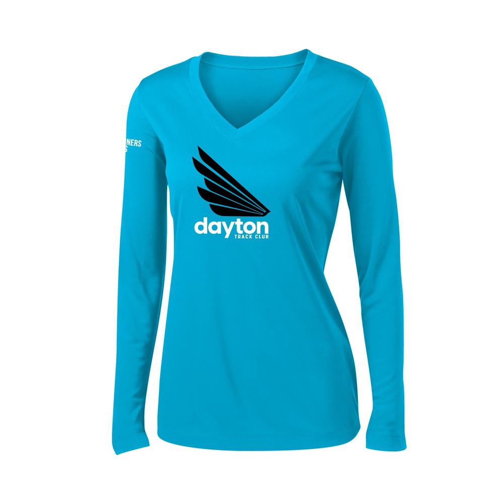 Women's DTC Competitor V-Neck Long-Sleeve Tech Tee