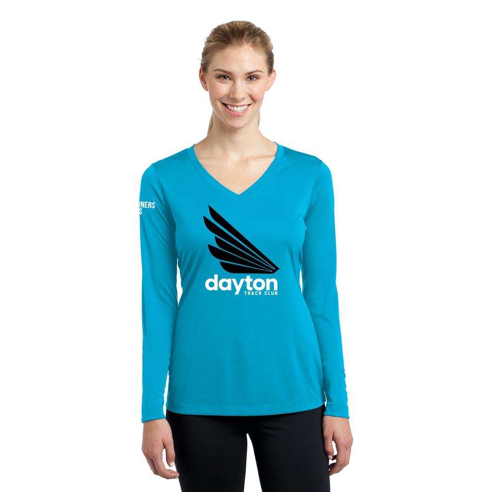 Women's DTC Competitor V-Neck Long-Sleeve Tech Tee