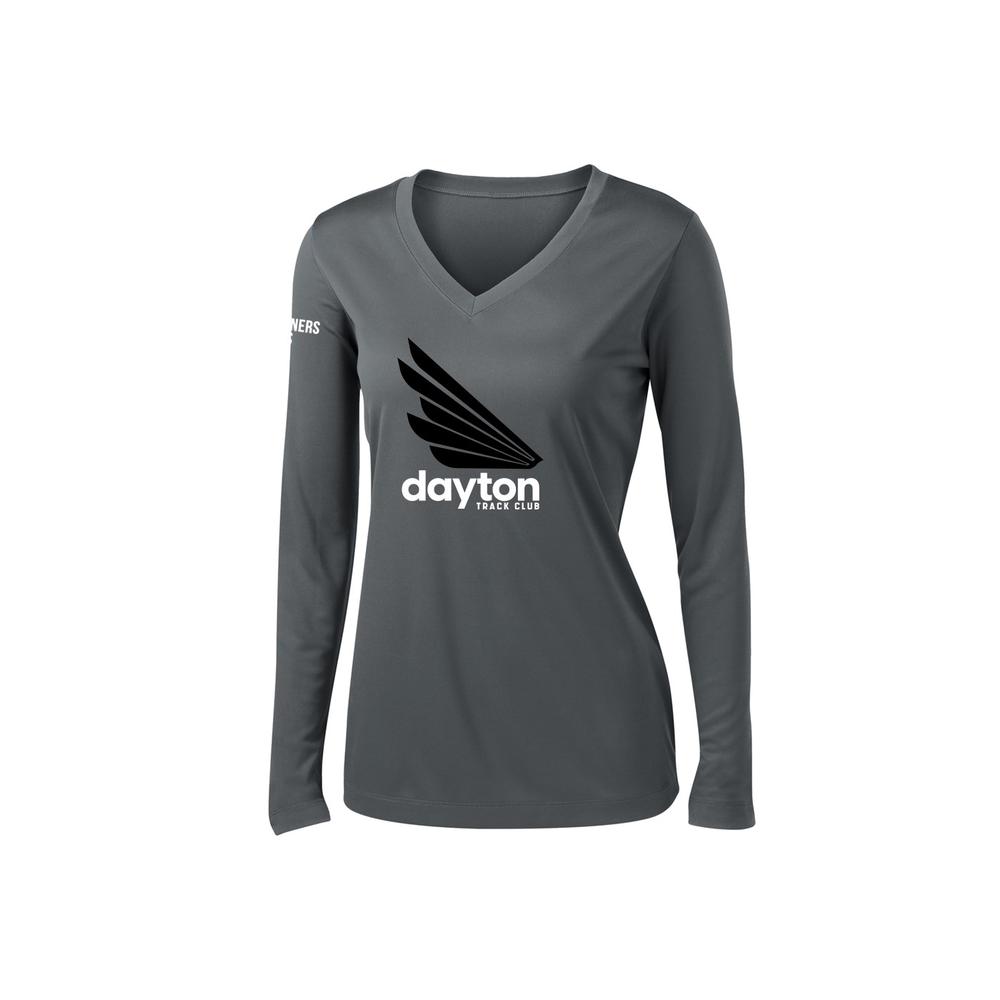 Women's DTC Competitor V-Neck Long-Sleeve Tech Tee