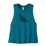 Women's DTC Wings Racerback Cropped Tank