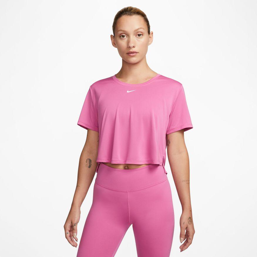 Women's Nike Dri-FIT One Standard Fit Short-Sleeve Cropped Top