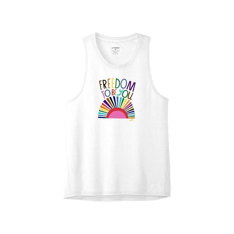 Men's Brooks Distance Graphic Tank