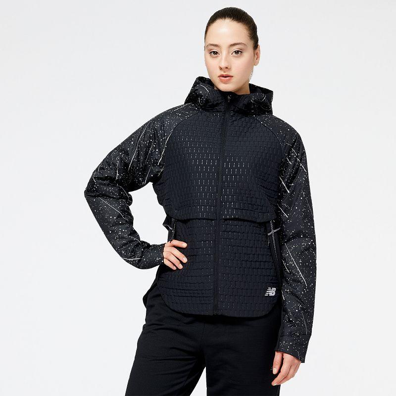 Women's New Balance Reflective Impact Run Heat Jacket