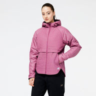 Women's New Balance Reflective Impact Run Heat Jacket