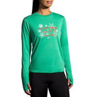 Women's Brooks Run Merry Distance Graphic Long Sleeve