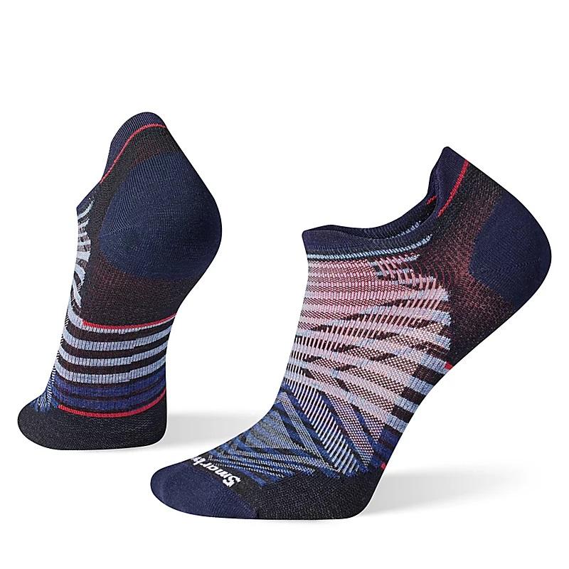 Smartwool Run Zero Cushion Low Ankle Pattern