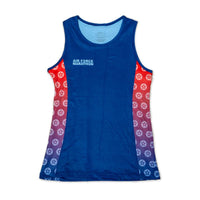 Women's Bend Side Panel Tank Air Force Marathon