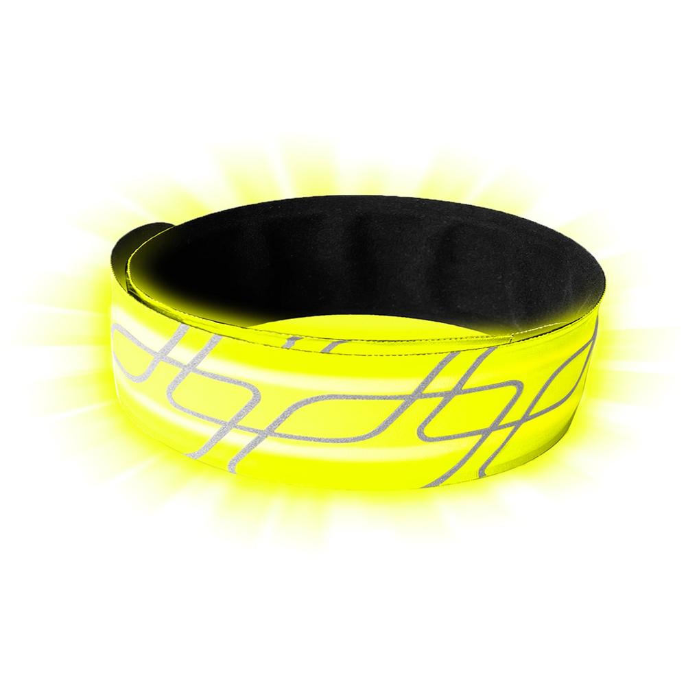 Amphipod Full-Viz Rechargeable Flashing Reflective Slap Band