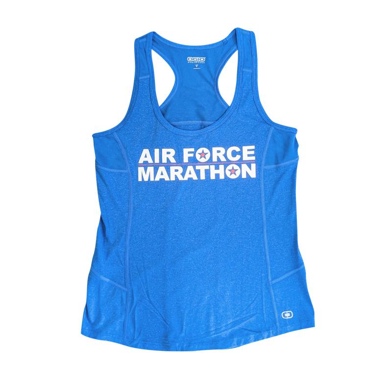 Women's Racerback Pulse Tank Air Force Marathon