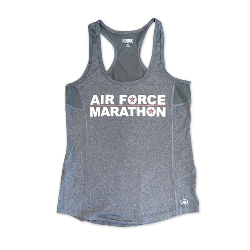 Women's Racerback Pulse Tank Air Force Marathon