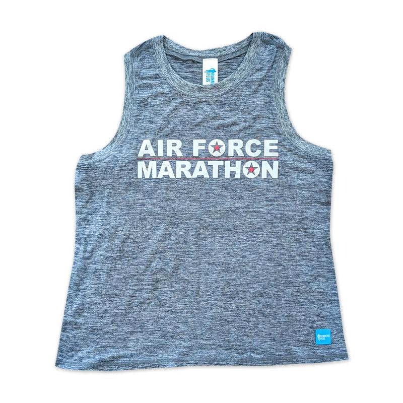 Women's Runners Plus High Neck Crop Performance Tank AFM