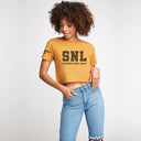 Women's SNL Timless Festival Cali Crop Short-Sleeve Tee