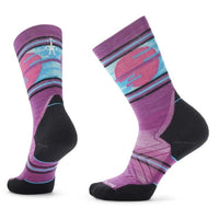 Women's Smartwool Trail Run Targeted Cushion Sunset Trail Crew Socks