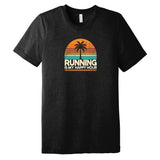 Running is My Happy Hour Triblend Short Sleeve Tee