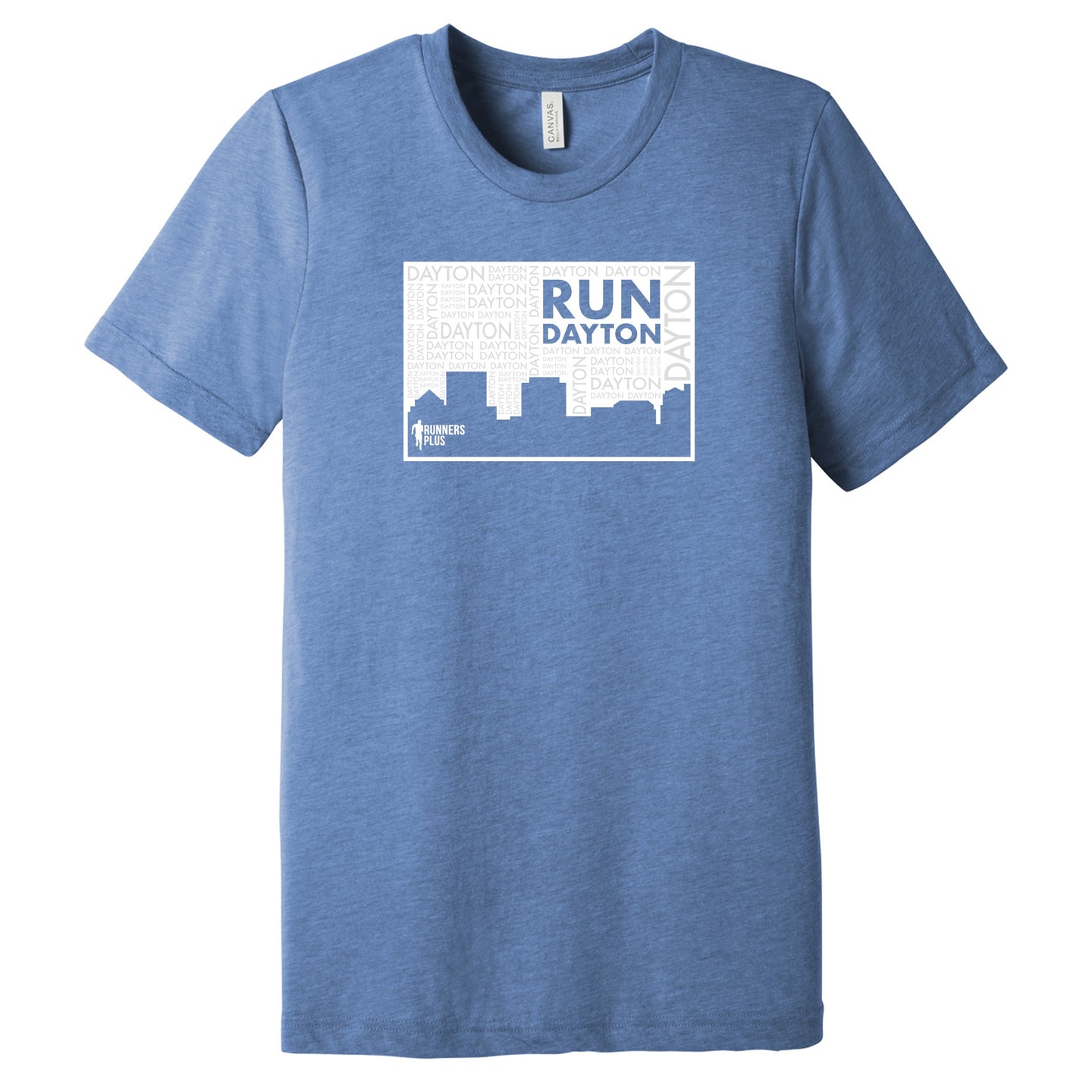 Unisex Run Dayton Triblend Short Sleeve Tee